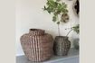 Miniature Vilo light and brown natural fiber basket 2