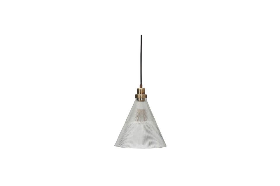 Vira hanging lamp in ochre metal House Doctor