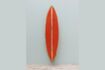 Miniature Waikiki light wood and orange shelf 1