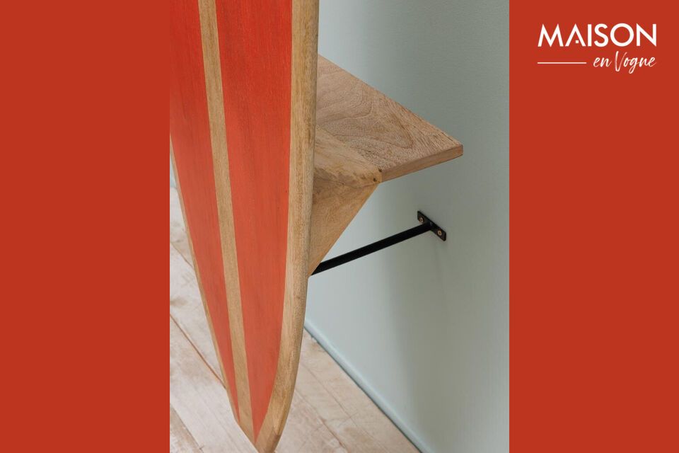 Discover the perfect blend of functionality and aesthetics with our Waikiki shelf in mango wood