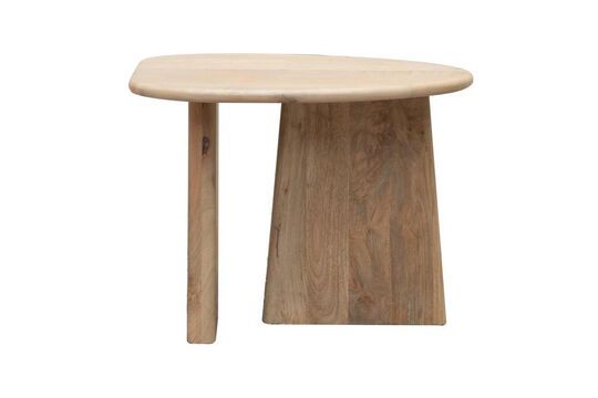 Waikiki light wood side table Clipped