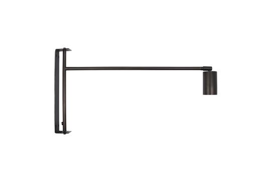 Wall lamp in black Norm steel Clipped