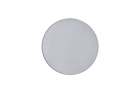 Walls large grey glass mirror Clipped