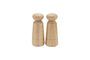 Miniature Wardha light oak salt and pepper mill Clipped