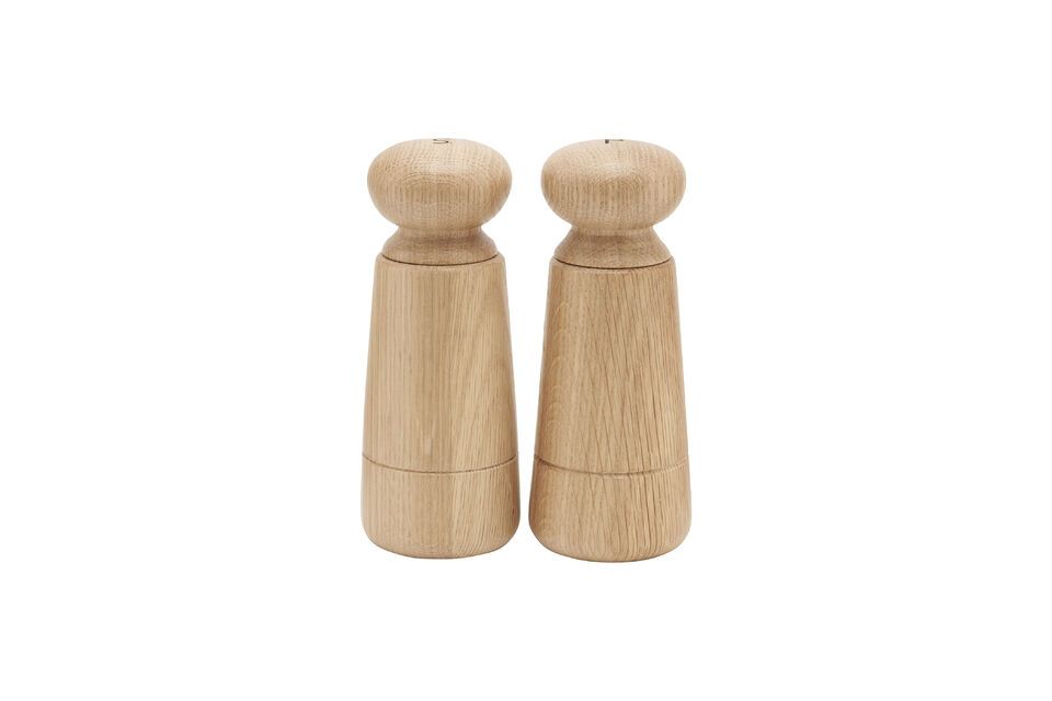 Wardha light oak salt and pepper mill House Doctor