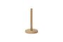 Miniature Wave light oak kitchen roll holder Clipped