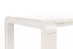 Miniature White aluminium bench Vondel 10