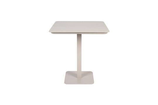 White aluminium bistro table Vondel Clipped