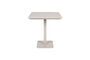 Miniature White aluminium bistro table Vondel Clipped