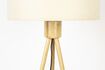 Miniature White bamboo floor lamp Fan 13