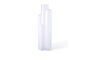 Miniature White blown glass vase Metropolis Clipped