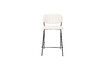 Miniature White bouclé counter chair Jolien 3