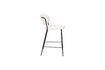 Miniature White bouclé counter chair Jolien 4