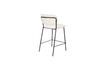 Miniature White bouclé counter chair Jolien 5