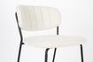 Miniature White bouclé counter chair Jolien 7