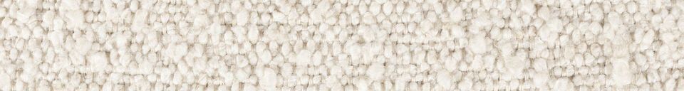 Material Details White bouclé counter chair Jolien