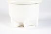 Miniature White ceramic vase 28 cm Bassin 6