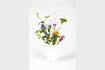 Miniature White ceramic vase 36 cm Bassin 1