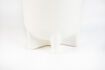 Miniature White ceramic vase 36 cm Bassin 6