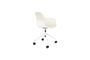 Miniature White fabric and plastic office chair Albert Kuip Clipped