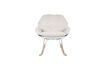 Miniature White fabric armchair Rocky 4