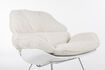 Miniature White fabric armchair Rocky 8