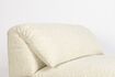 Miniature White fabric armchair Wings 11