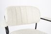 Miniature White fabric chair Jolien 3