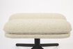 Miniature White fabric footrest Tyler 7