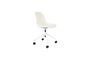 Miniature White fabric office chair with wheels Albert Kuip Clipped