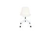 Miniature White fabric office chair with wheels Albert Kuip 3