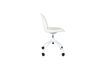 Miniature White fabric office chair with wheels Albert Kuip 4