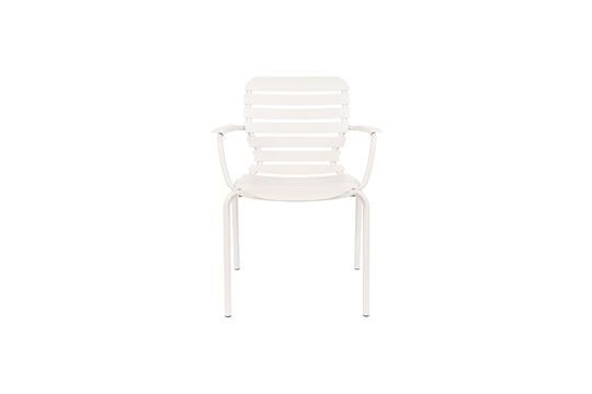 White garden armchair Vondel Clipped