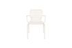 Miniature White garden armchair Vondel 1