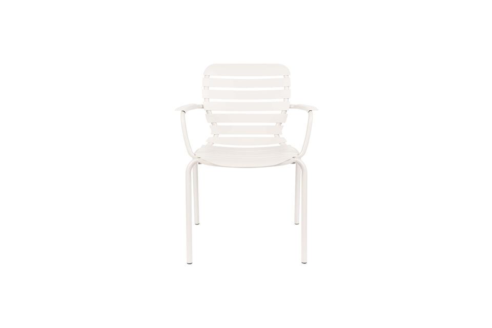 White garden armchair Vondel Zuiver