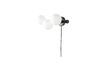 Miniature White glass wall lamp Monica 6