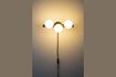 Miniature White glass wall lamp Monica 1