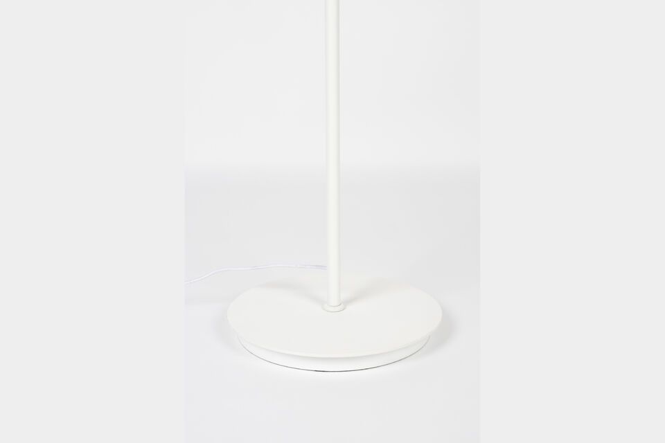 White iron floor lamp Shem - 5