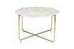 Miniature White marble coffee table Timpa 1