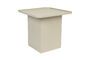 Miniature White metal side table Sverre Clipped