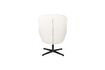 Miniature White plastic armchair Yuki 7