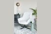 Miniature White plastic armchair Yuki 2