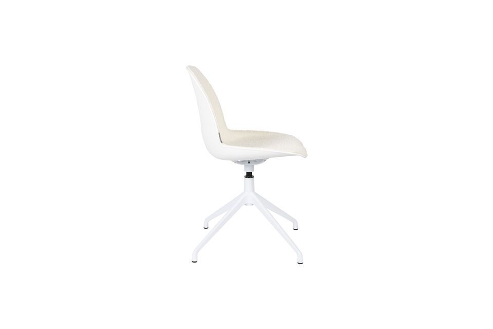 White plastic office chair Albert Kuip - 5