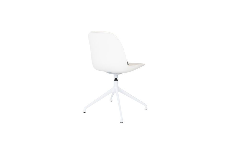 White plastic office chair Albert Kuip - 6