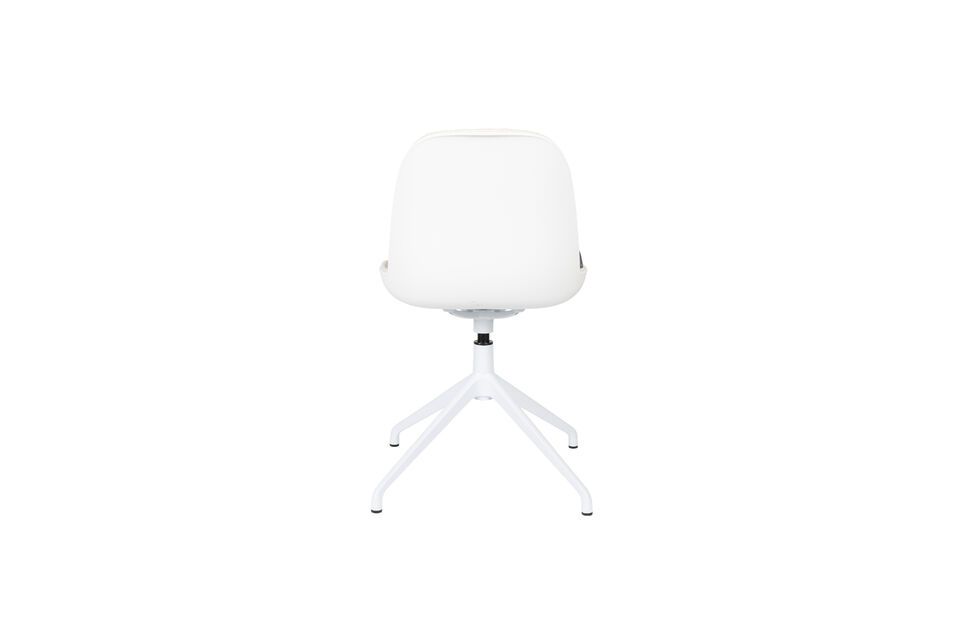 White plastic office chair Albert Kuip - 7