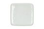 Miniature White porcelain flat plate D27 Clipped