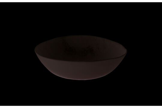 White porcelain presentation bowl H10 Clipped