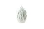 Miniature White porcelain vase h60cm Coral Clipped