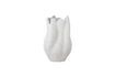 Miniature White stoneware vase H26 Besa 5