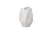 Miniature White stoneware vase H26 Besa 1